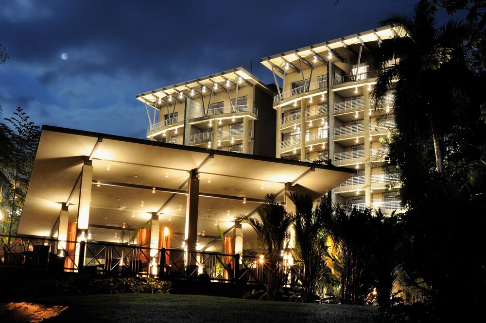 Hotel Front - Evening/Night