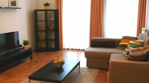 Apartment, 1 Bedroom - Living Room