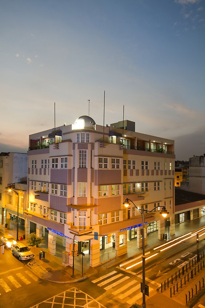 Hotel Front - Evening/Night