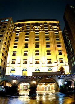 Hotel Front - Evening/Night