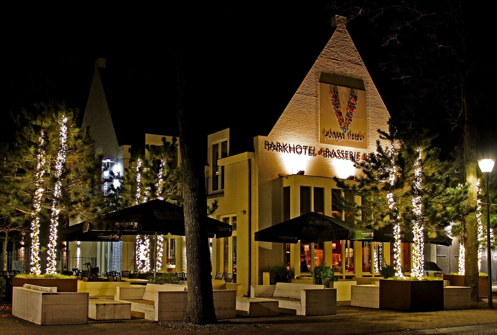 Hotel Front - Evening/Night
