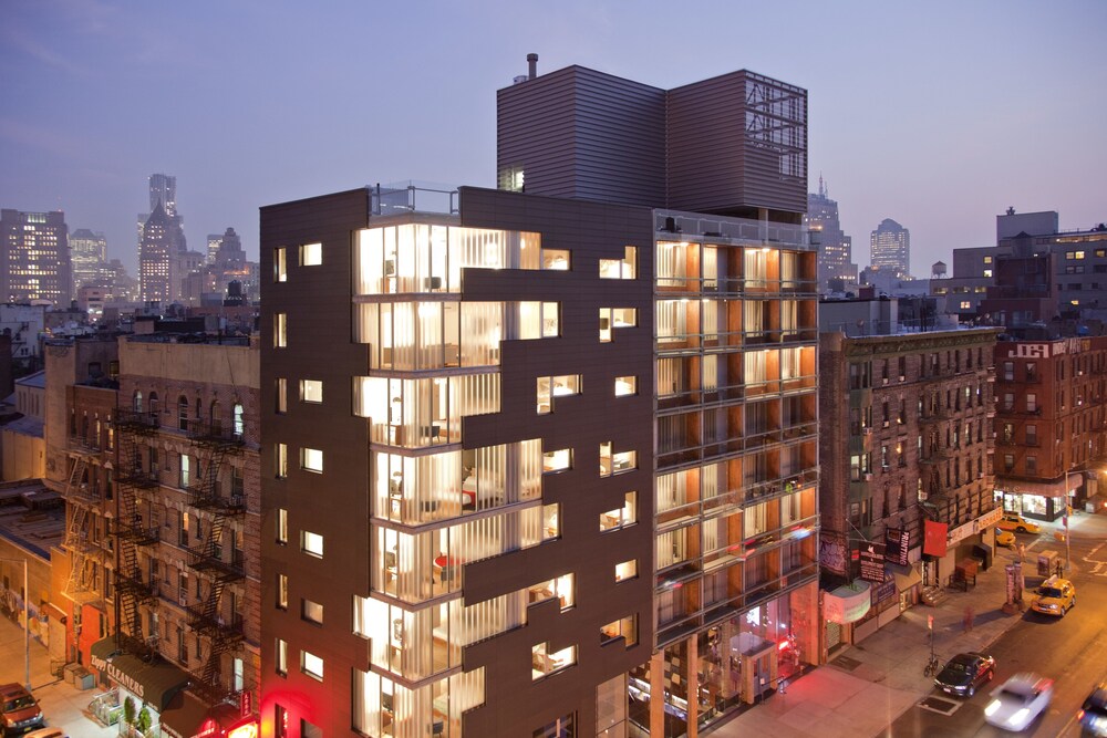 Hotel Front - Evening/Night