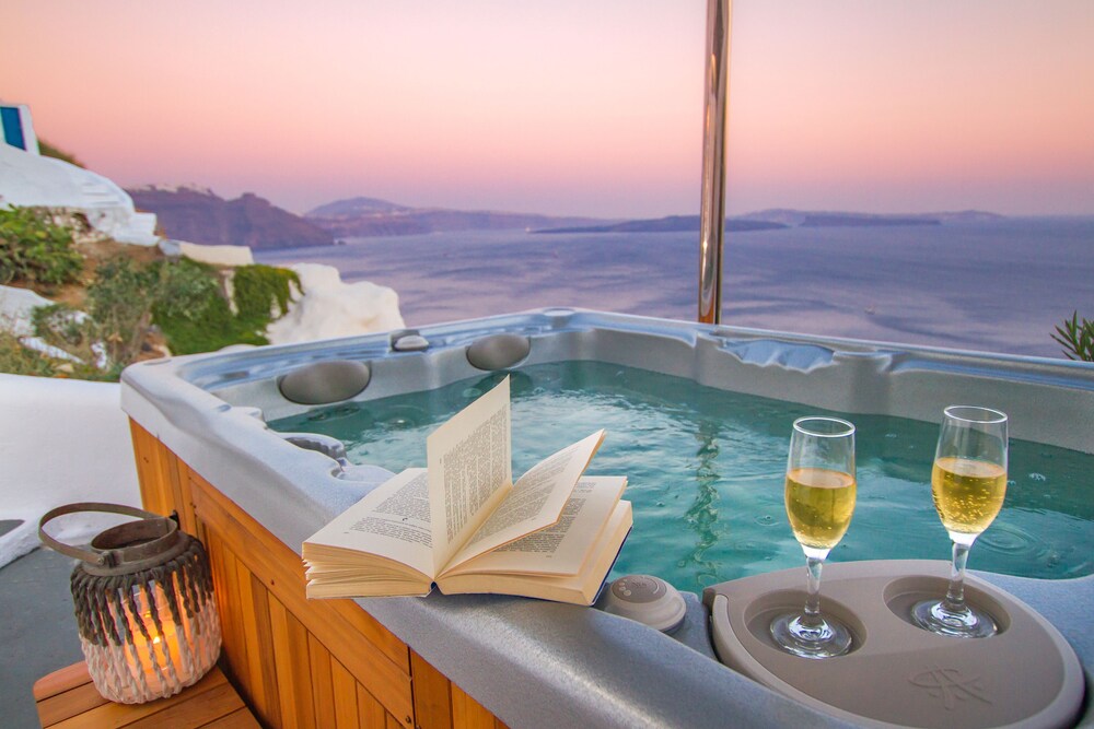 Luxury Villa, Sea View (Cave, Private Hot Tub) - Guestroom View