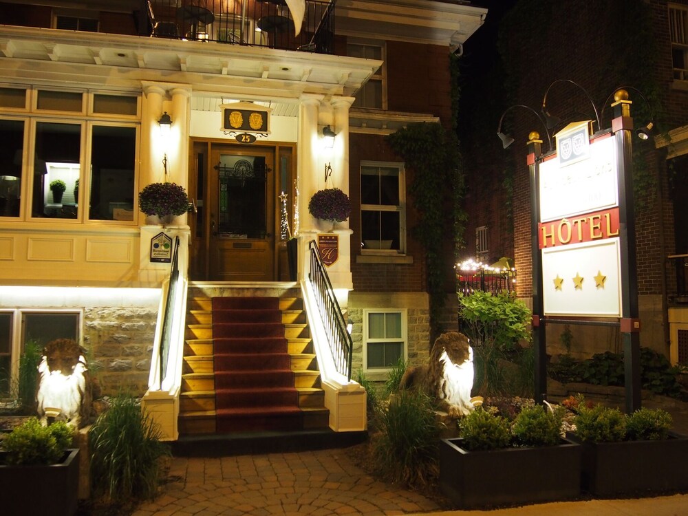 Hotel Front - Evening/Night
