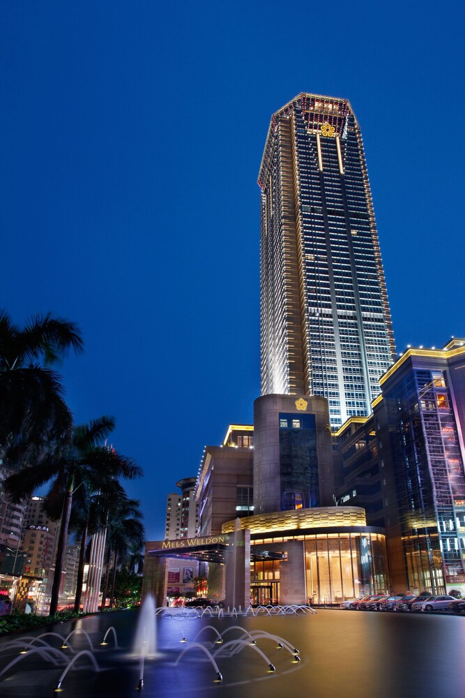 Hotel Front - Evening/Night
