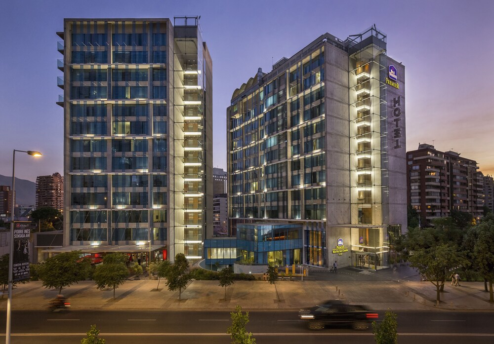 Hotel Front - Evening/Night