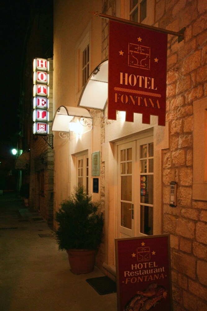 Hotel Front - Evening/Night