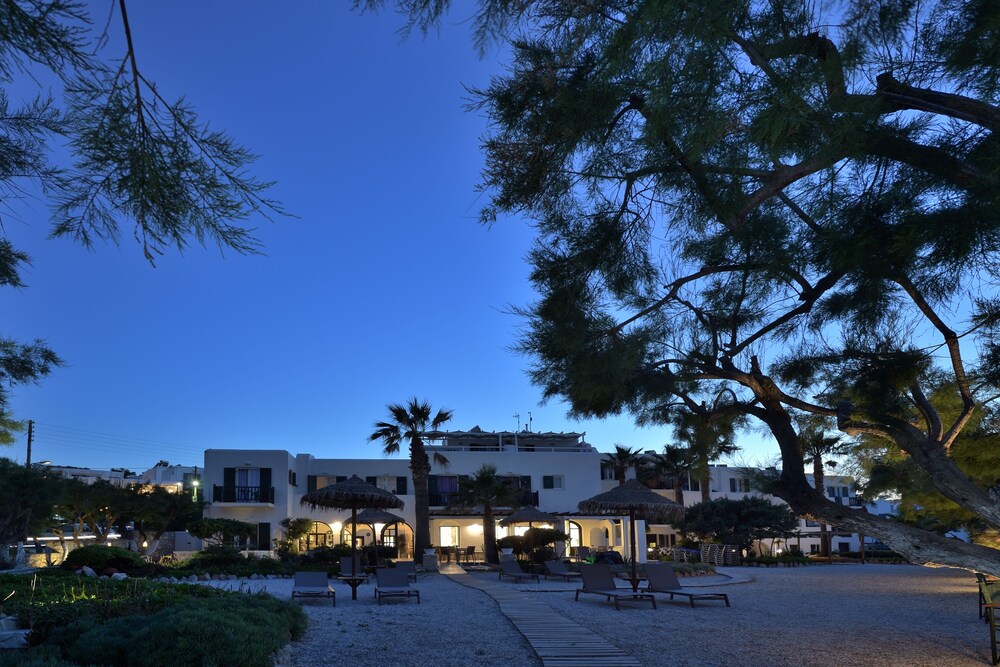Hotel Front - Evening/Night