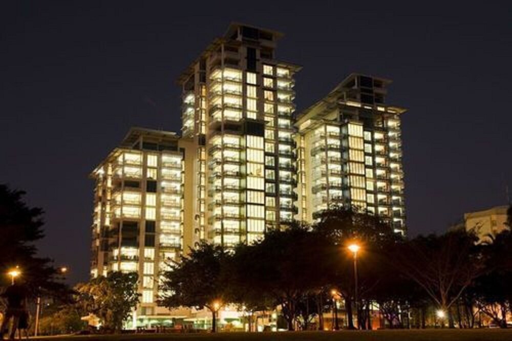 Hotel Front - Evening/Night