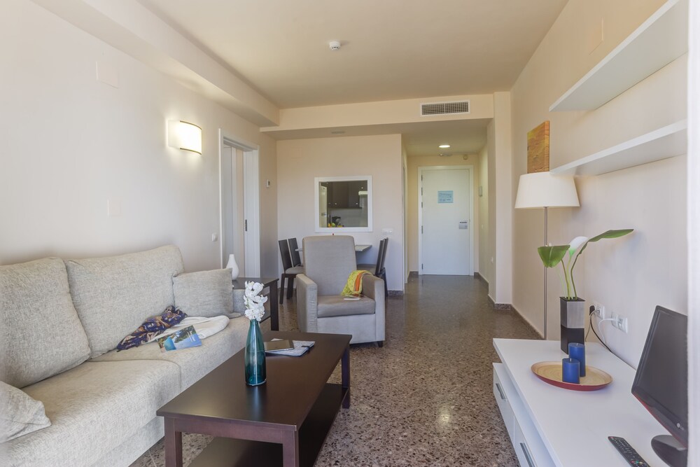 Apartment, 1 Bedroom - Living Room