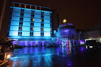 Hotel Front - Evening/Night
