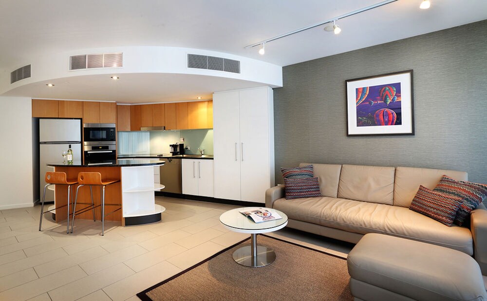 2 Bedroom Resort Spa Suite - Living Area