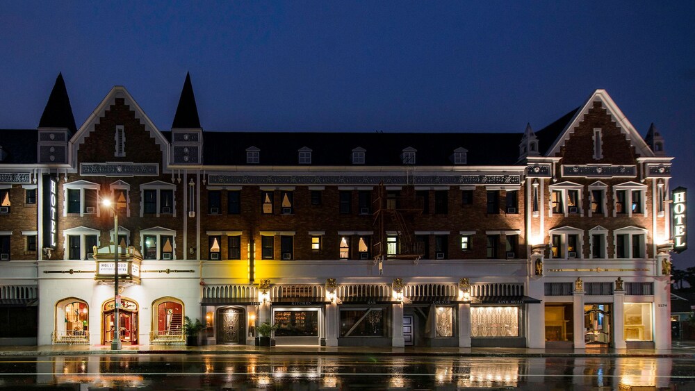 Hotel Front - Evening/Night