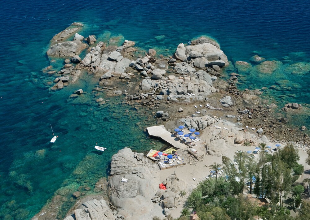 Vue sur la plage/la mer
