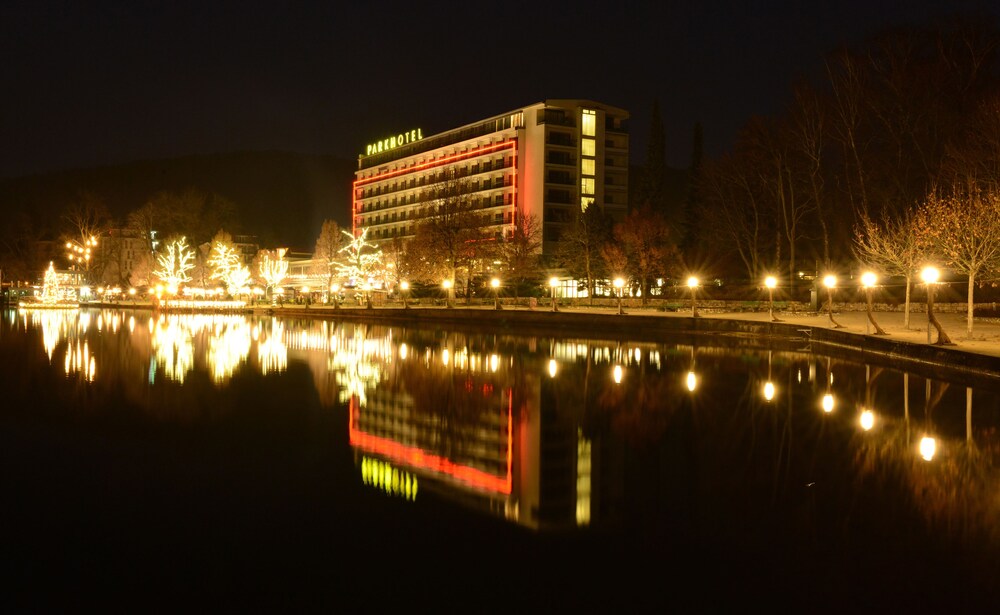 Hotel Front - Evening/Night