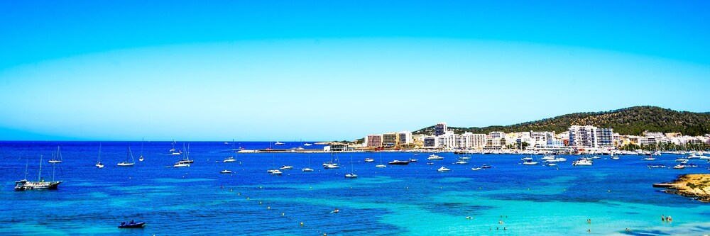 Vue sur la plage/la mer