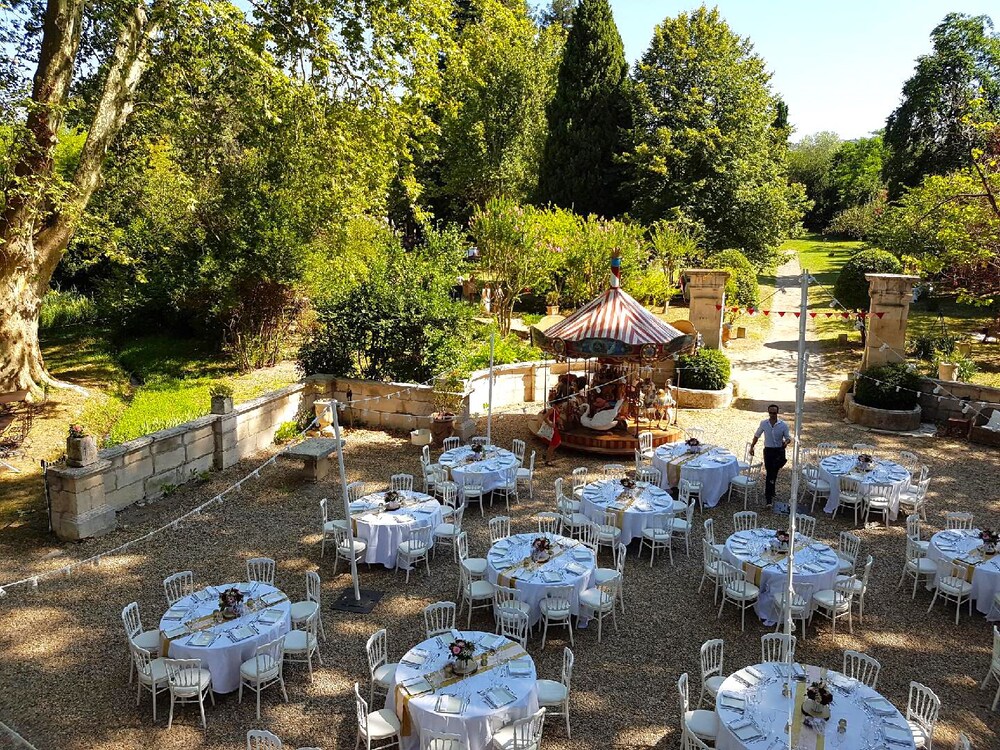 Outdoor Banquet Area