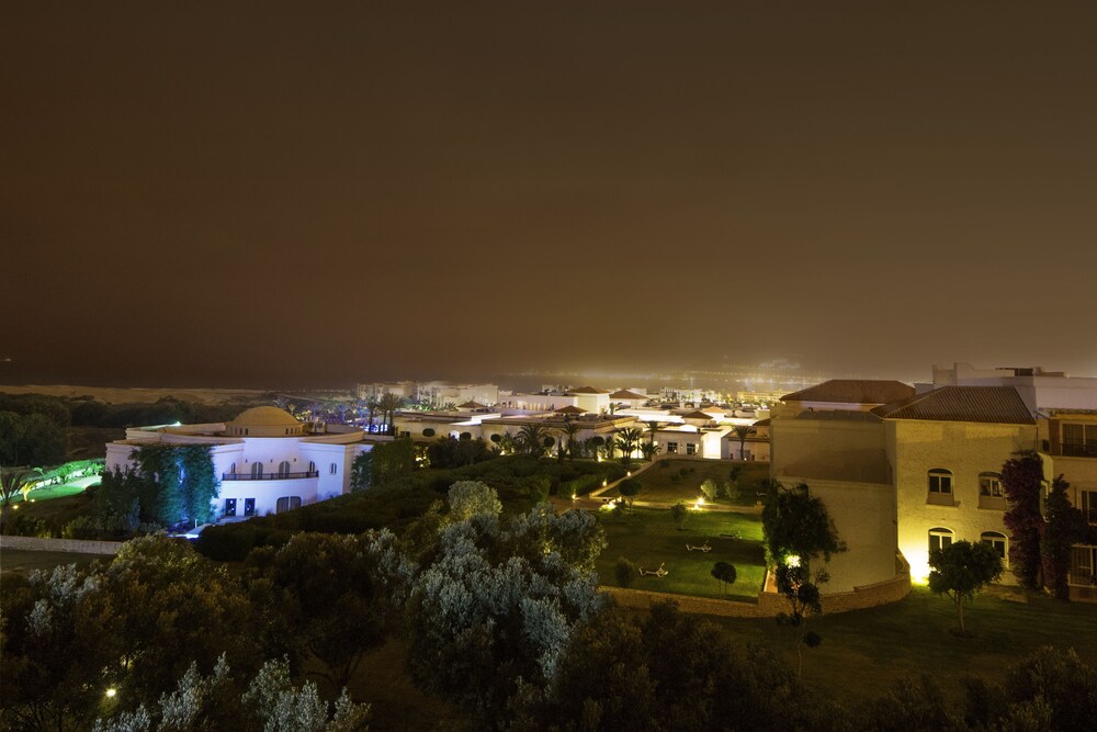 Blick vom Hotel