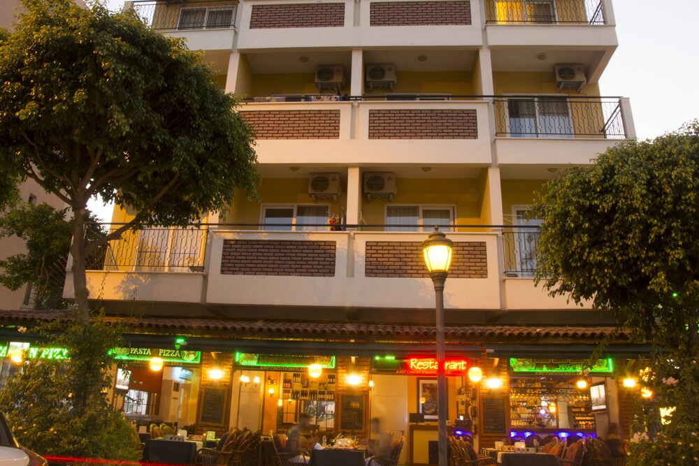Hotel Front - Evening/Night