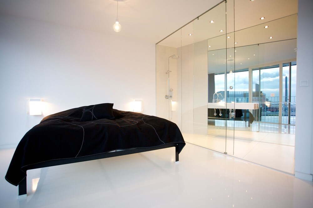 Penthouselejlighed - 2 dobbeltsenge - Værelse