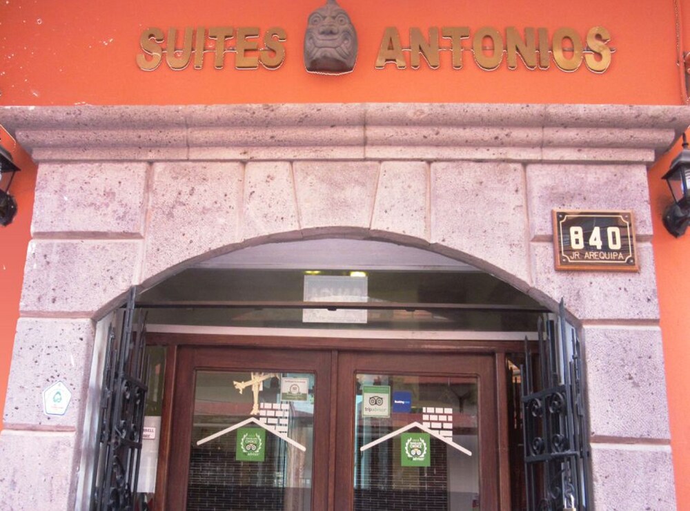 Entrée de l'hôtel