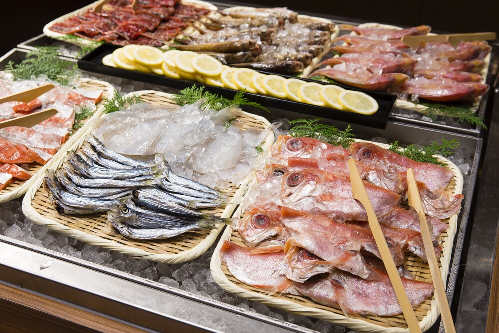 朝食スペース