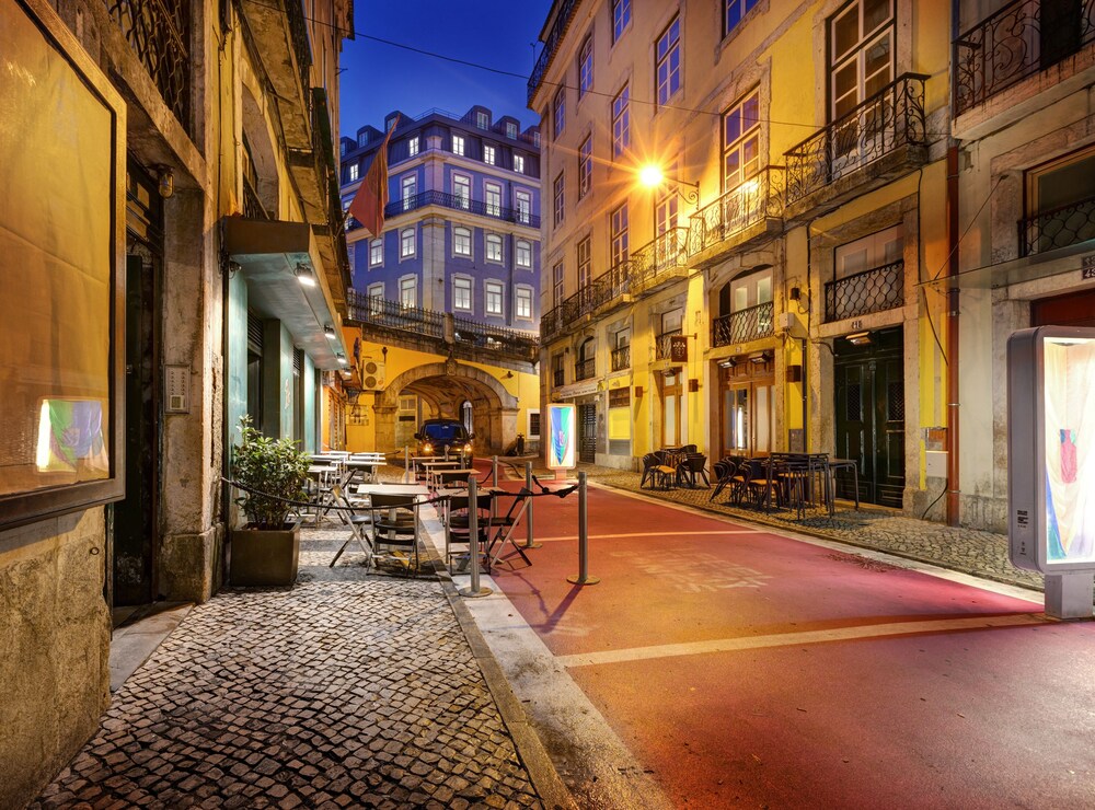 Hotel Front - Evening/Night