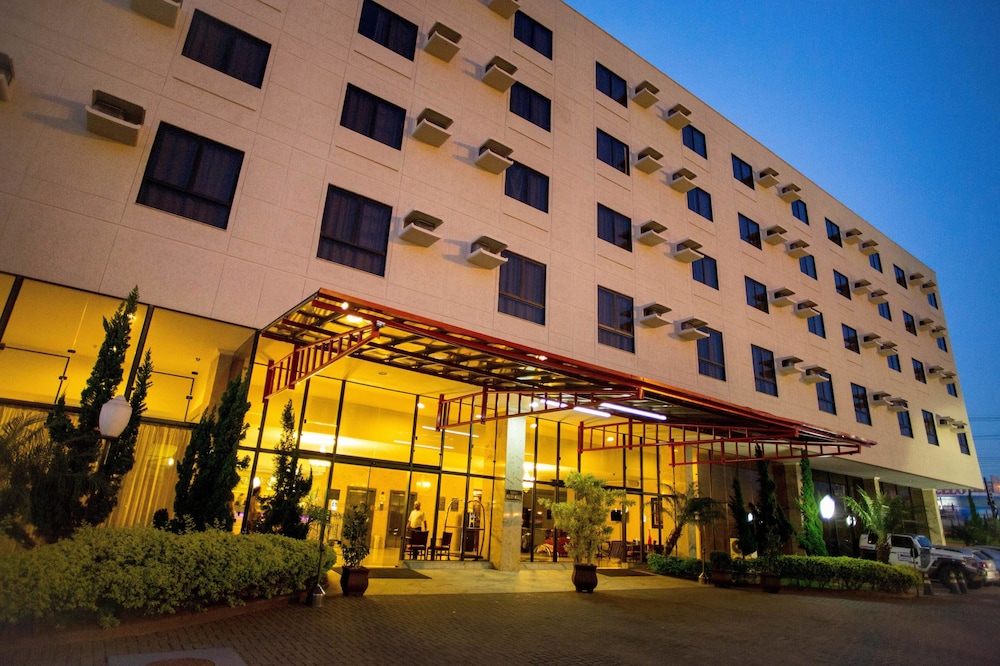 Hotel Front - Evening/Night