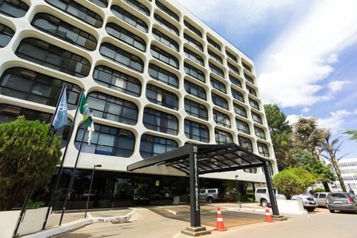 Fachada do hotel