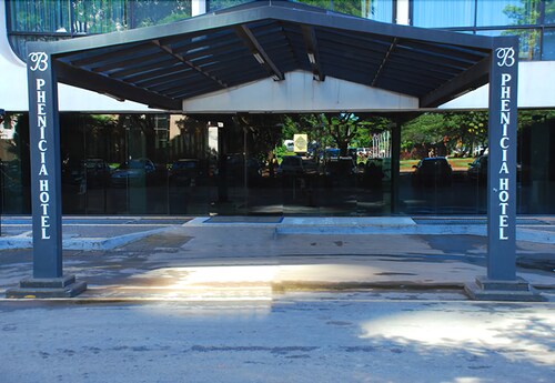Entrada do hotel
