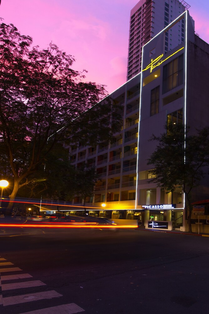 Hotel Front - Evening/Night