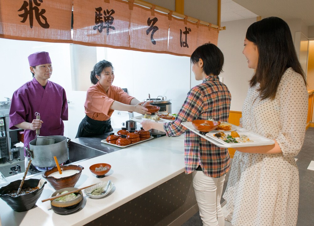 朝食スペース