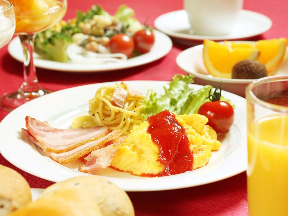 ビュッフェ式朝食