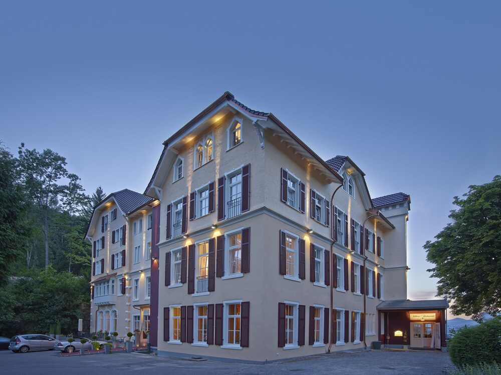 Hotel Front - Evening/Night