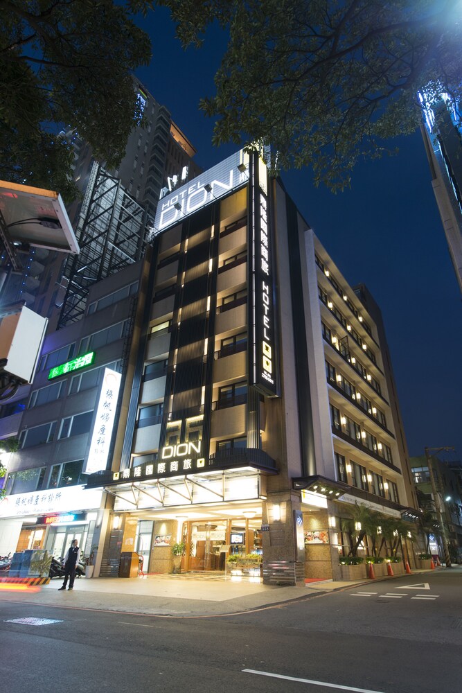 Hotel Front - Evening/Night