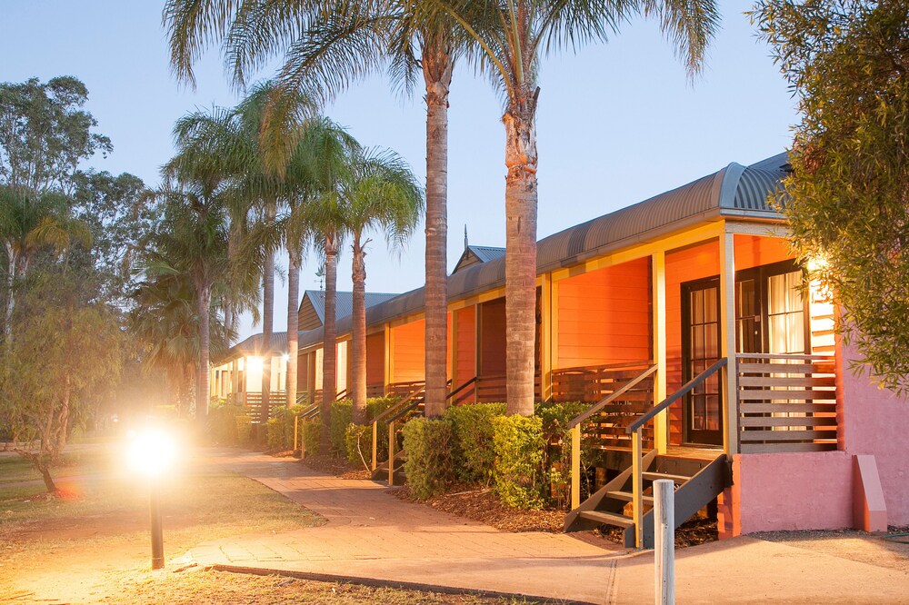 Hotel Front - Evening/Night
