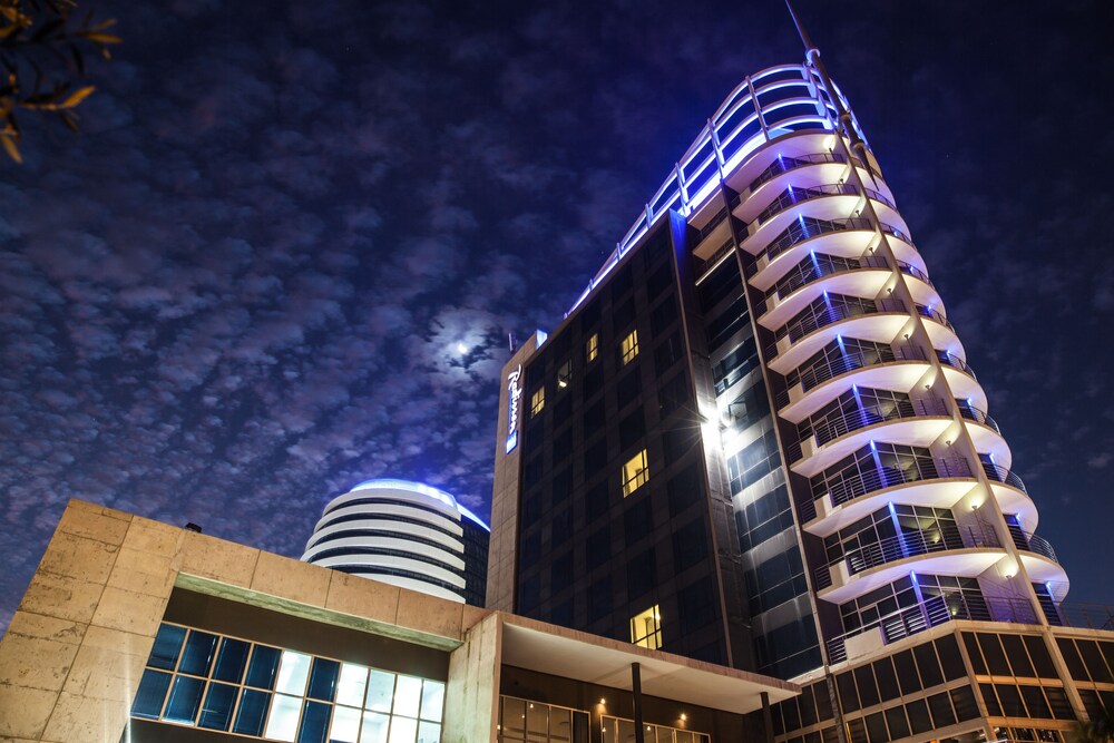 Hotel Front - Evening/Night