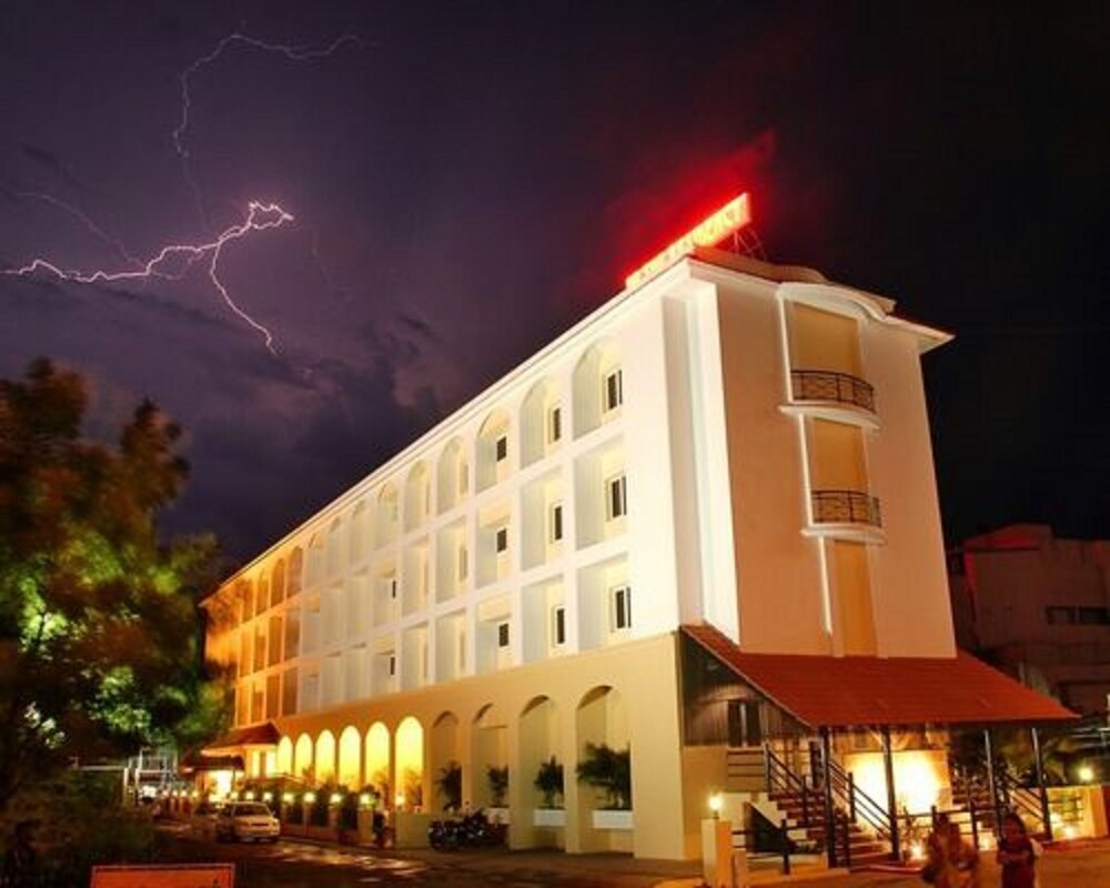 Hotel Front - Evening/Night