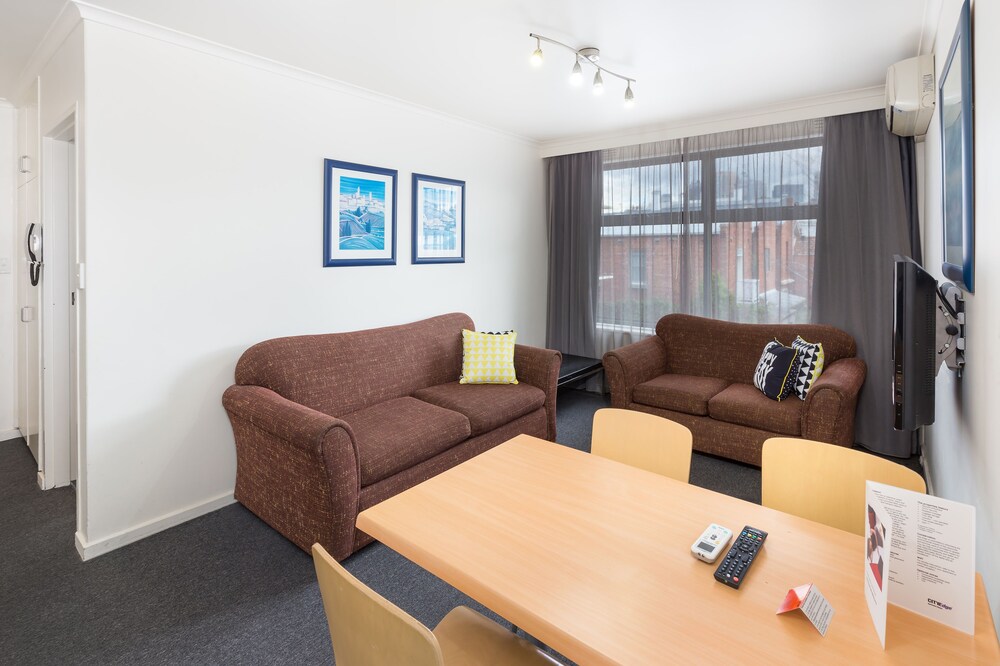 Two Bedroom Apartment - Gipps Street Building - Living Area