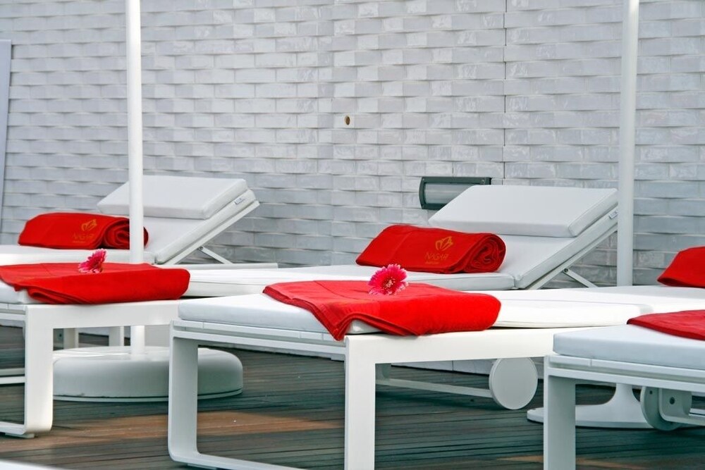 Terraza para tomar el sol