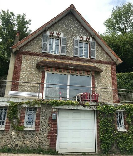 Gite Normandie, entre MER et CAMPAGNE, Présent de bienvenue, JARDIN panoramique