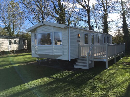 Haven Holiday Caravan with Decking, Prestige Rated