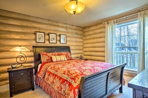 Secluded Log Cabin with Game Room & Forest Views!