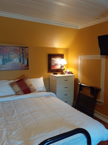 Traditional saltbox home with modern amenities