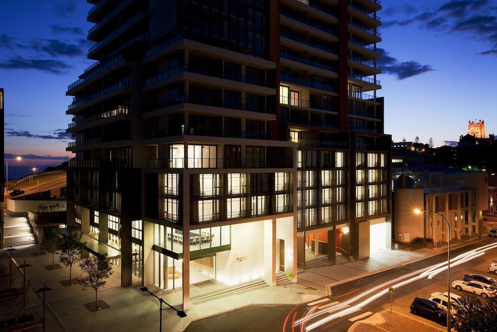 Hotel Front - Evening/Night