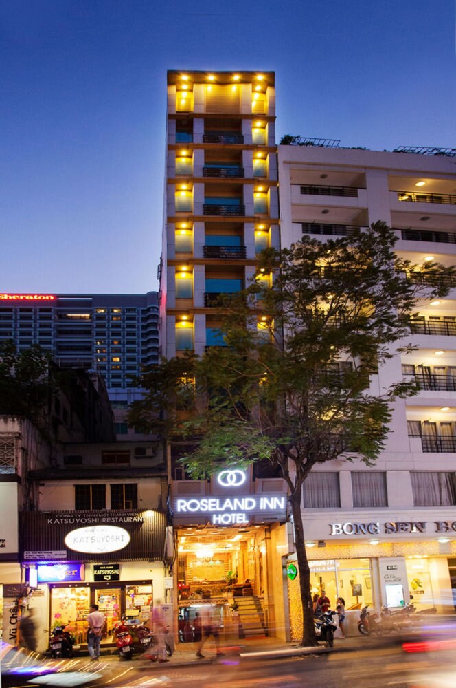 Hotel Front - Evening/Night