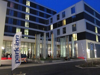 Hotel Front - Evening/Night