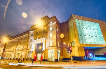 Hotel Front - Evening/Night