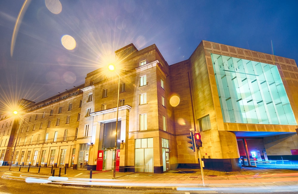Hotel Front - Evening/Night