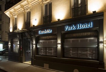 Hotel Front - Evening/Night